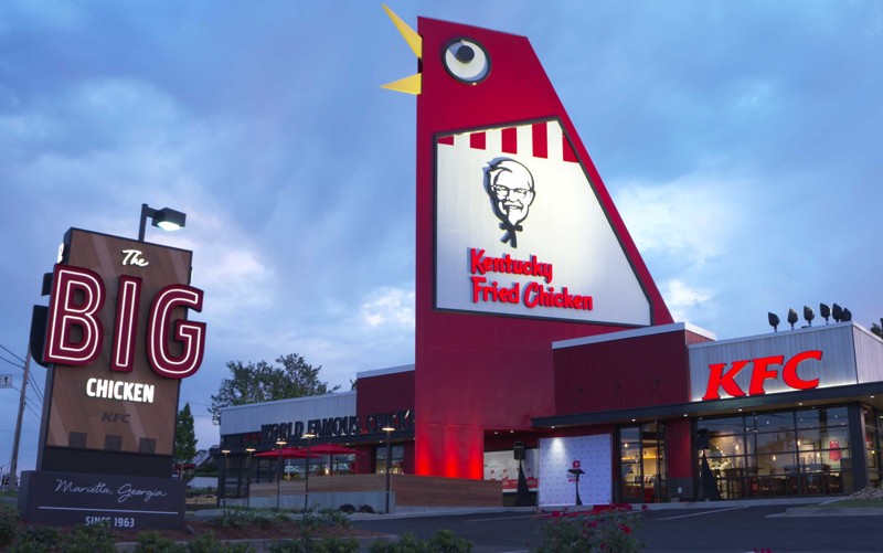 KFC'nin restorasyonu duygusal bir animasyonla tanıtıldı Restore edilen yeni KFC restoranı
