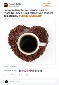 Nescafe kokusunusaklasam