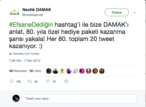 Nestle Damak EfsaneDediğin
