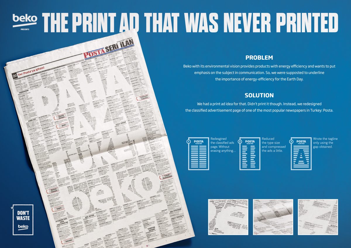 Türkiye'den 5 kampanya Epica Awards'da ödül aldı Beko DahaAzTüket