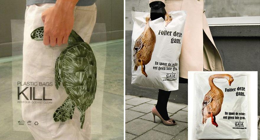 12 çarpıcı sosyal sorumluluk reklamı 69929plasticbags