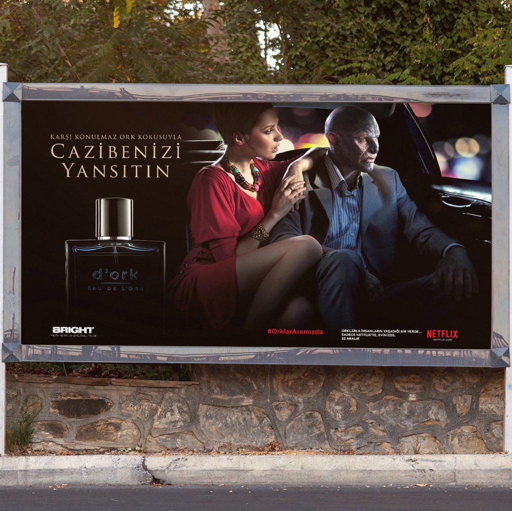 Netflix'in yeni açıkhava kampanyasında Ork'lar şehri istila etti... DRb-OM5WAAAKrHr.jpg large