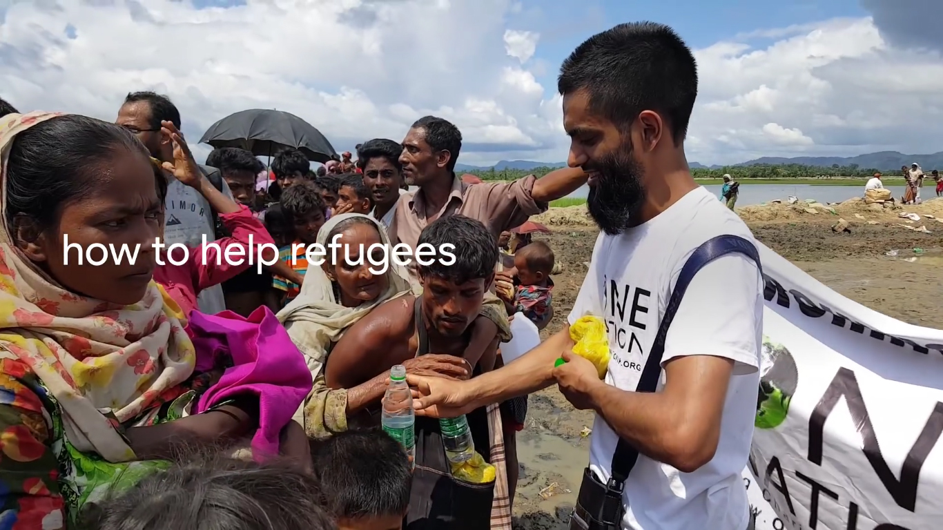 how to help the refugees