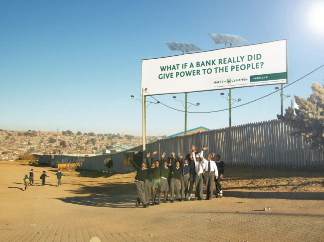 Sıra dışı 17 açıkhava reklamı nedbank