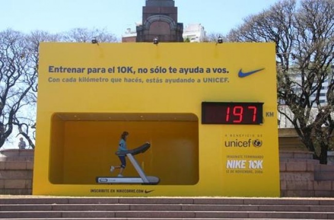 Sıra dışı 17 açıkhava reklamı nike