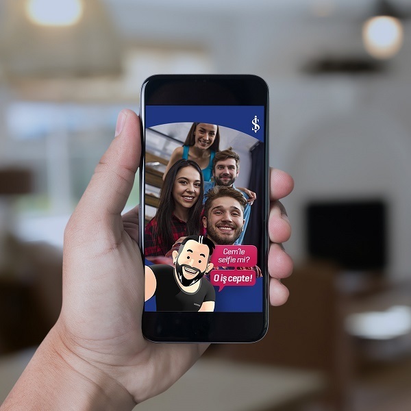İşCep’e özel Snapchat filtresi işcep-snapchat