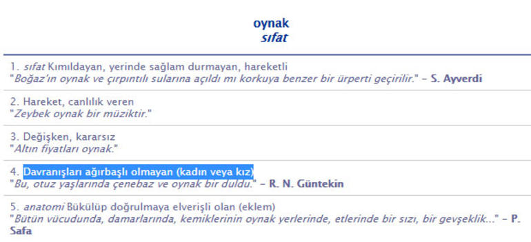 Kadınlara yönelik aşağılayıcı kelimeler TDK sözlüğünden çıkarılıyor 5a93300f7152d83b24687b43