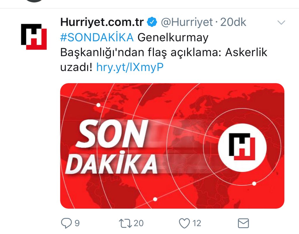 hurriyet askerlik uzadı