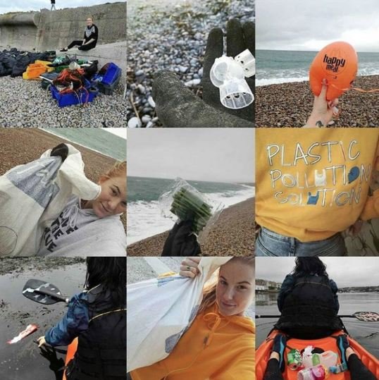Instagram'ı yeni işe yarar fitness akımı: “plogging” 8620778