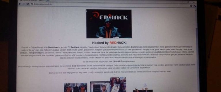 Doğan Medya’yı alan Demirören Holding’in siteleri RedHack tarafından ‘hack’lendi... Doğan Medya’yı alan Demirören Holding’in siteleri RedHack tarafından ‘hack’lendi...