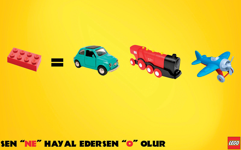 Kids marketing “çocukça” konuşmalı lego
