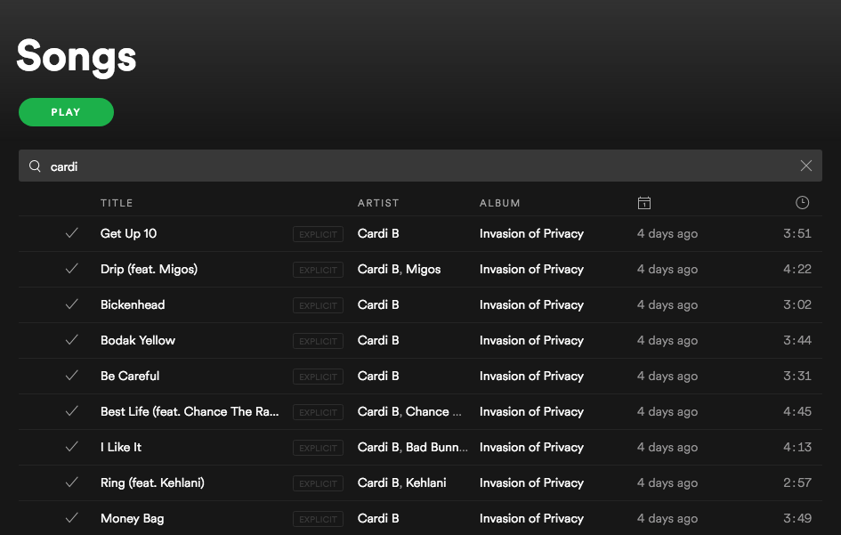 Spotify'da bahar temizliği nasıl yapılır? Daha organize bir Spotify için ipuçları... sirala-ve-listele-spotify