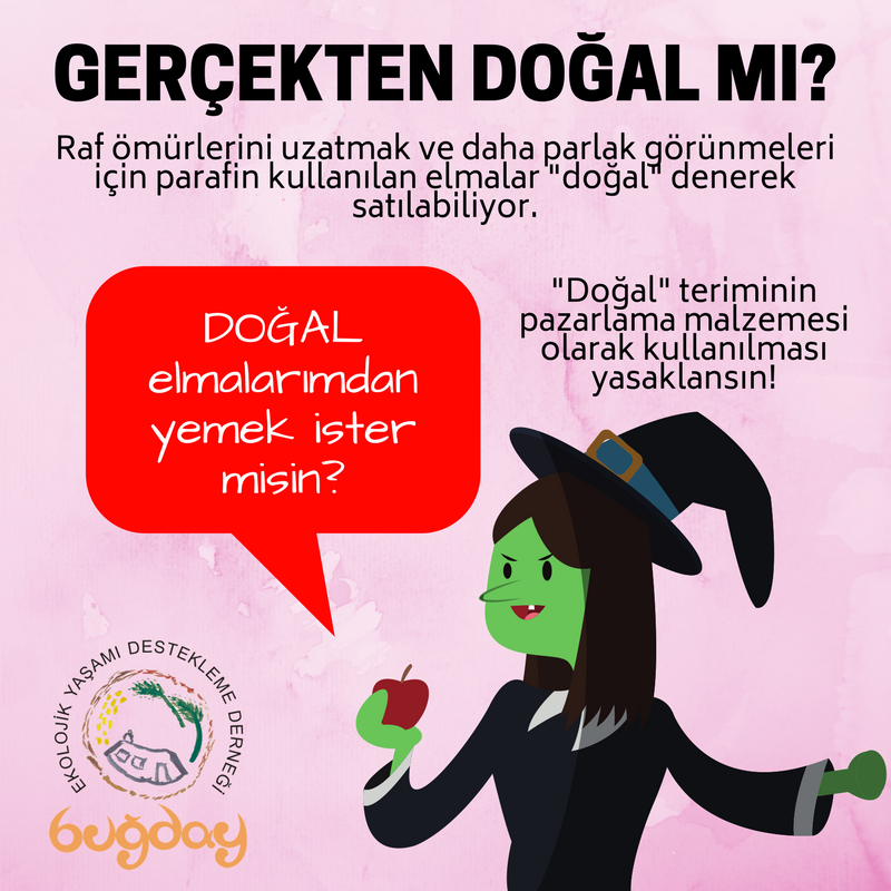 “Doğal teriminin pazarlama malzemesi olarak kullanılması yasaklansın” 1525584605_parafin