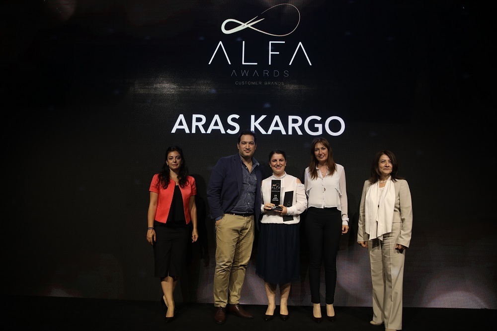 A.L.F.A. Awards Yılın “Customer Brand”lerini seçti aras kargo