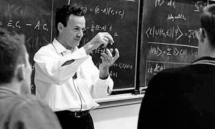Feynman yazılır "Faynmın" okunur richard-feynman
