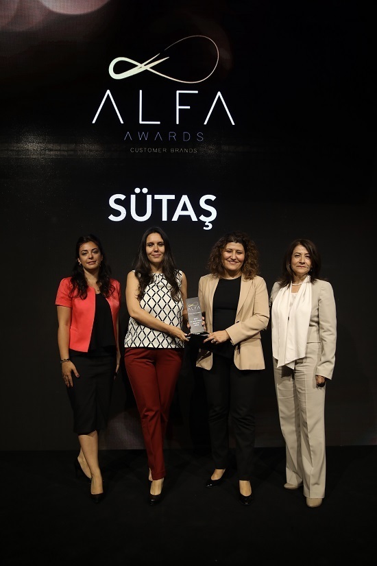 A.L.F.A. Awards Yılın “Customer Brand”lerini seçti sütaş 2