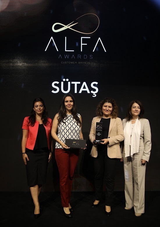 A.L.F.A. Awards Yılın “Customer Brand”lerini seçti sütaş