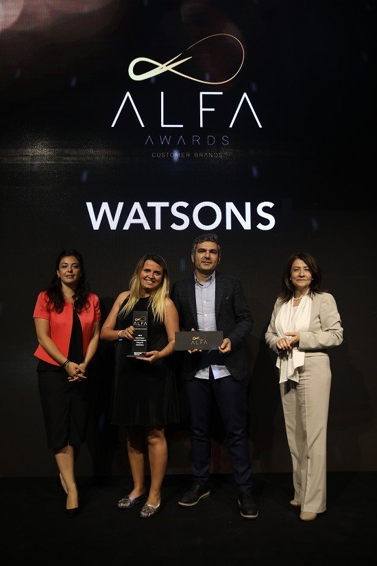 A.L.F.A. Awards Yılın “Customer Brand”lerini seçti watsons