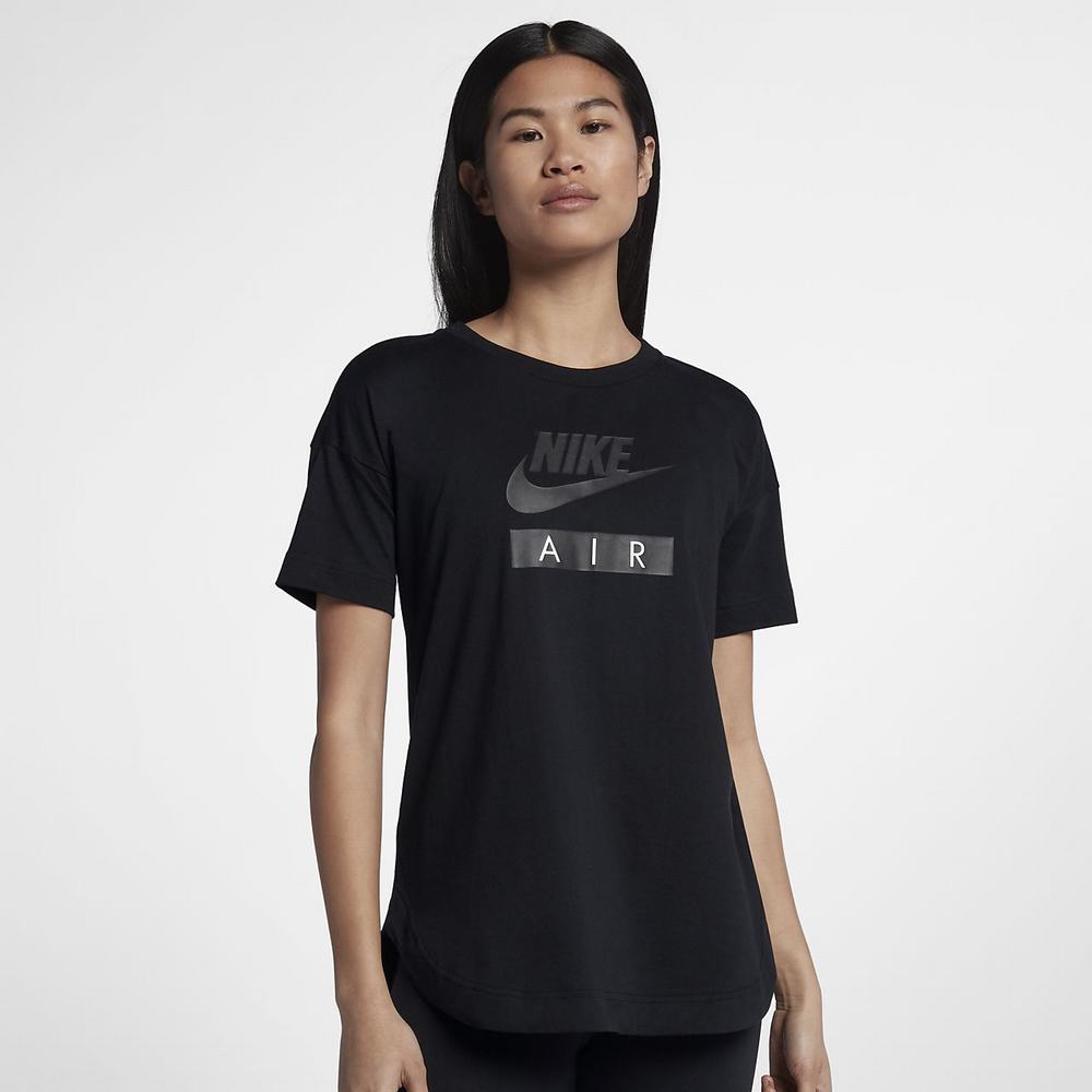 Tüketicisini billboard olarak kullanan markalar Nike Air - Bayan Ti rt - Siyah Siyah 3859_ZOOM