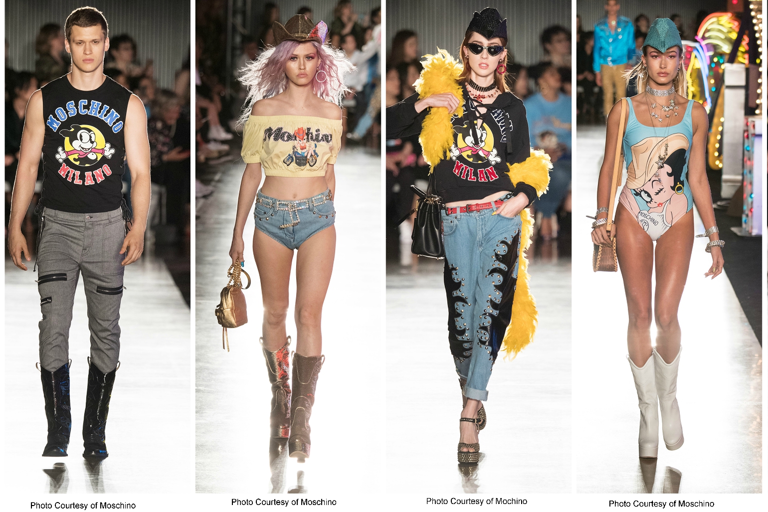 Tüketicisini billboard olarak kullanan markalar betty-boop-moschino