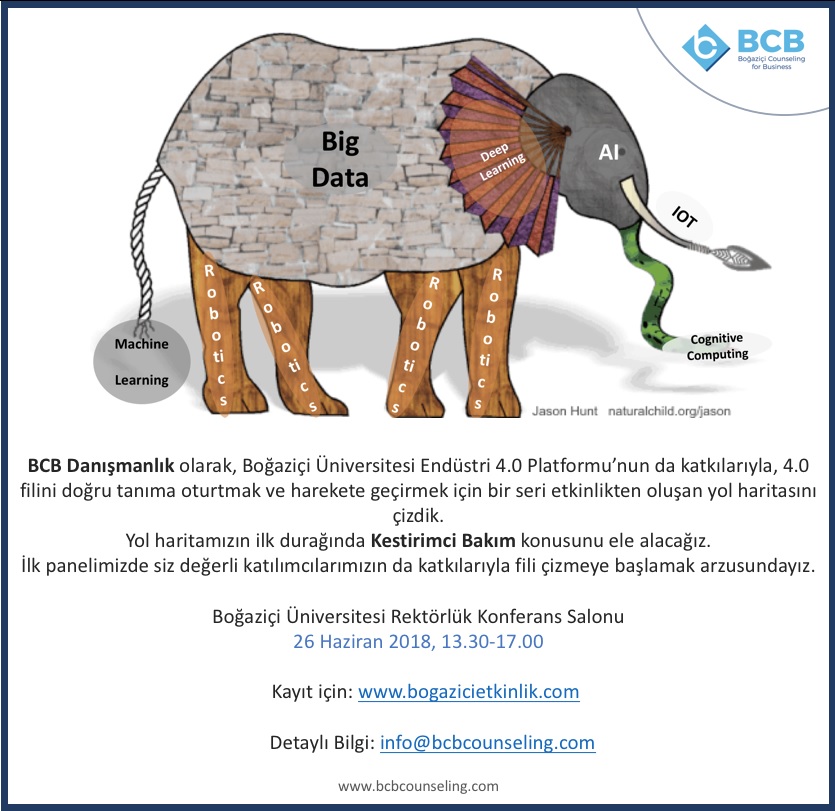 Endüstri 4.0 Paneli Boğaziçi Üniversitesi’nde… davetiye