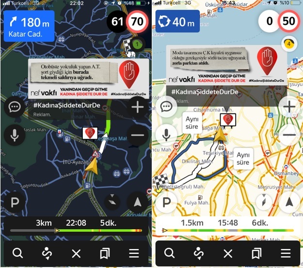 Kadına şiddetin izleri Nef Vakfı’yla Yandex’te nef 2