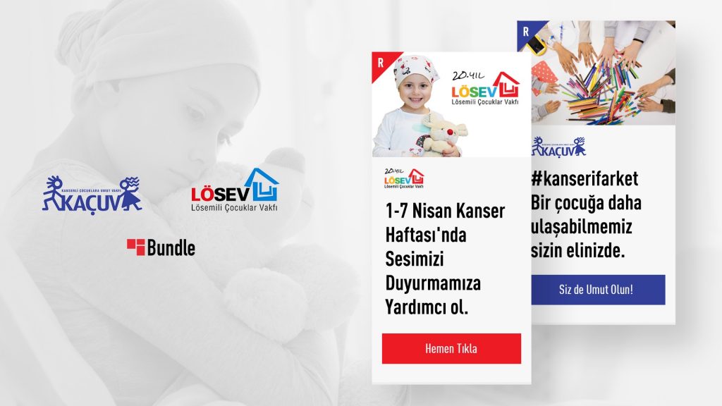 Bundle’dan LÖSEV ve KAÇUV’a destek Bundle’dan LÖSEV ve KAÇUV’a destek