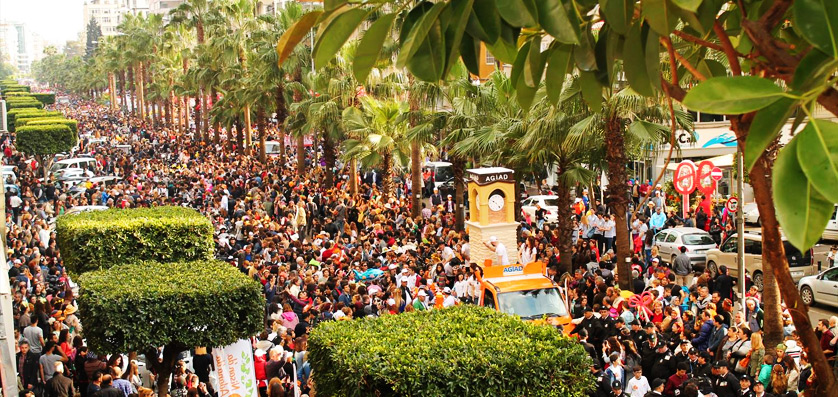 Uluslararası Portakal Çiçeği Karnavalı başlıyor Uluslararası Portakal Çiçeği Karnavalı başlıyor