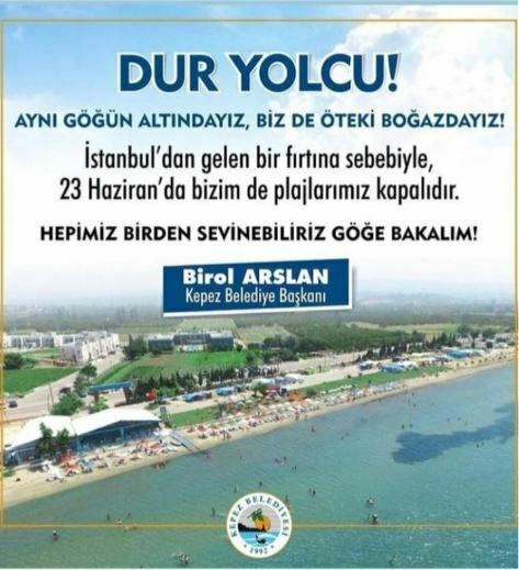 CHP'li belediyelerden İstanbullulara mizahi dozajı yüksek uyarılar CHP'li belediyelerden İstanbullulara mizahi dozajı yüksek uyarılar