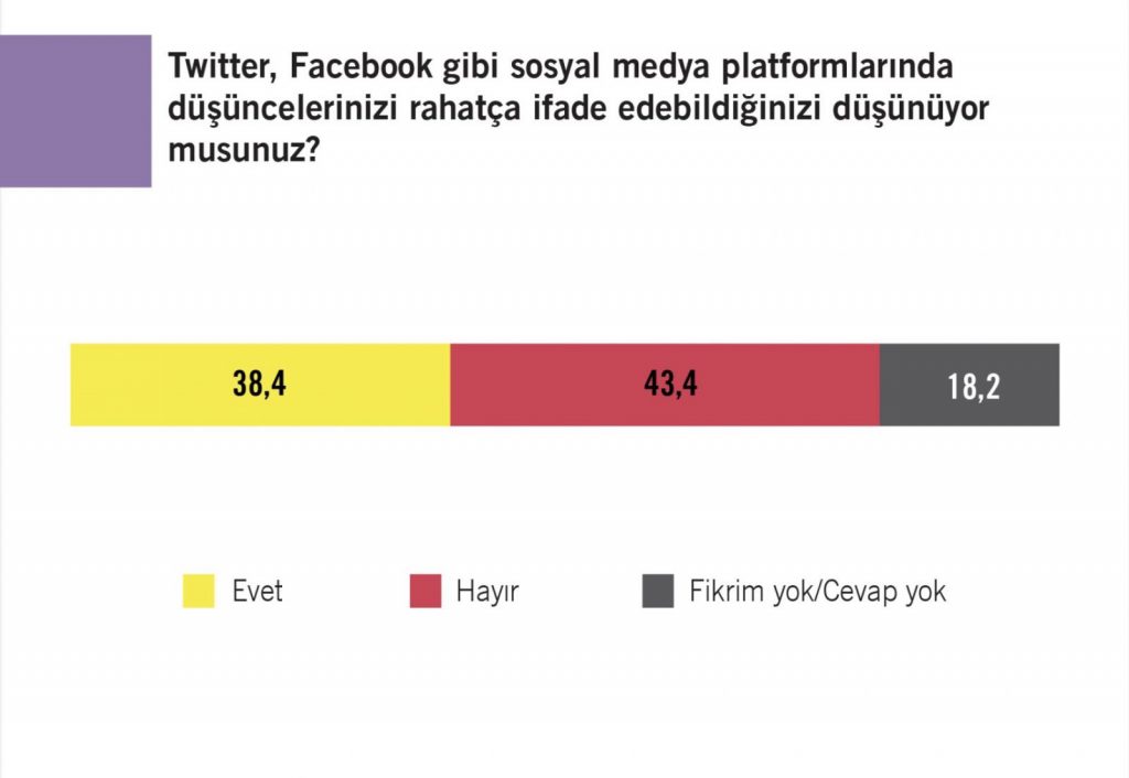 Toplumun yüzde 82'si temel hak ve özgürlüklerinin ihlal edildiğini düşünüyor