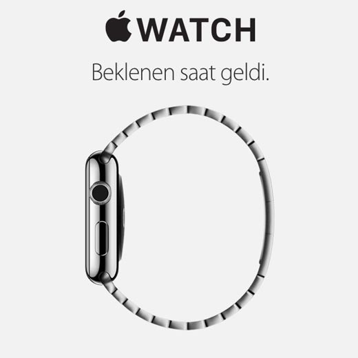 Beklenen Apple Watch Türkiye’de satışa sunuldu Beklenen Apple Watch Türkiye’de satışa sunuldu