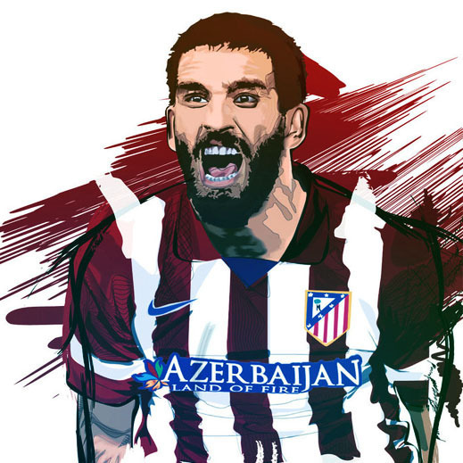 Hem sahaların hem de ekranların yıldızı: Arda Turan