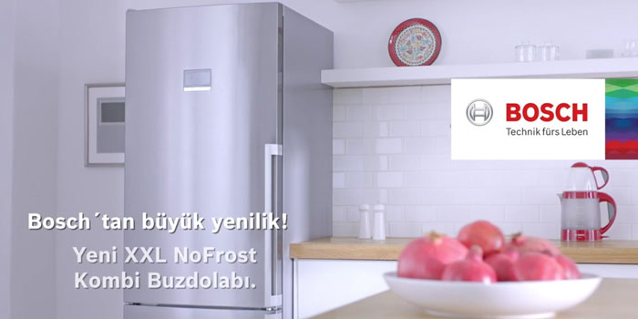 Bosch ev aletlerinden Almanca ve Türkçe reklam filmi Bosch ev aletlerinden Almanca ve Türkçe reklam filmi