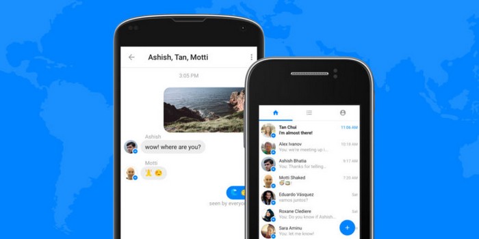 Facebook Messenger Lite, 100’ü aşkın ülkede yayınlandı Facebook Messenger Lite, 100’ü aşkın ülkede yayınlandı