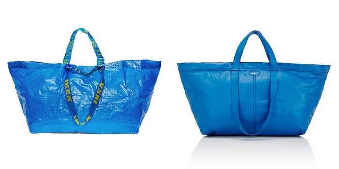 IKEA ve Balenciaga’nın mavi el çantası kapışması sürüyor IKEA ve Balenciaga’nın mavi el çantası kapışması sürüyor