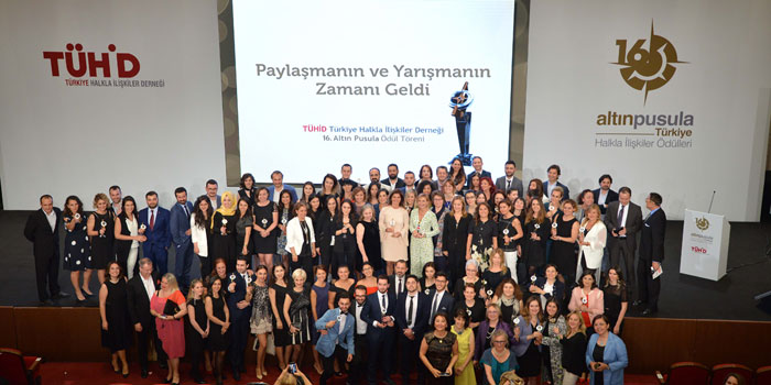 16. Altın Pusula Türkiye Halkla İlişkiler Ödülleri sahiplerini buldu 16. Altın Pusula Türkiye Halkla İlişkiler Ödülleri sahiplerini buldu