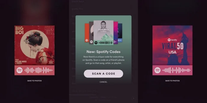 Spotify, QR kod uygulamasını müzik yayınına getiriyor Spotify, QR kod uygulamasını müzik yayınına getiriyor