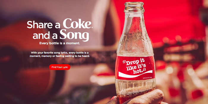 Coca-Cola isme özel 1000 şarkı üretti Coca-Cola isme özel 1000 şarkı üretti