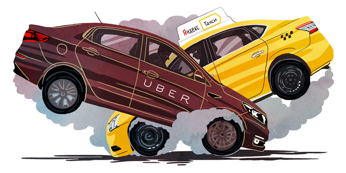 Yandex.Taxi ve Uber 6 ülkede güçlerini birleştirdi Yandex.Taxi ve Uber 6 ülkede güçlerini birleştirdi