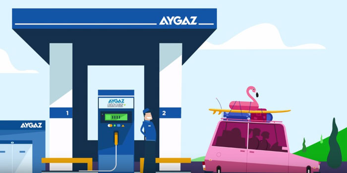 Tatilde de herkesin yolu Aygaz'dan geçiyor