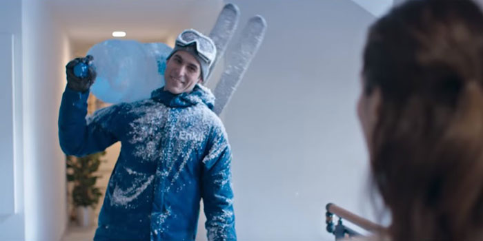 Erikli'nin kayakçı efsanesi geri döndü