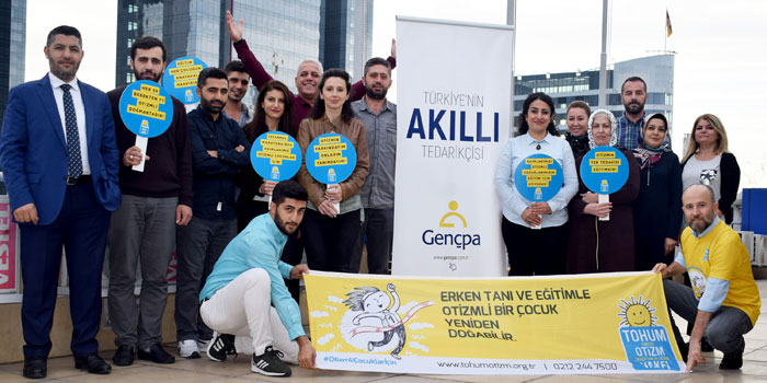 Gençpa takımı otizmli çocuklar için koşacak Gençpa takımı otizmli çocuklar için koşacak
