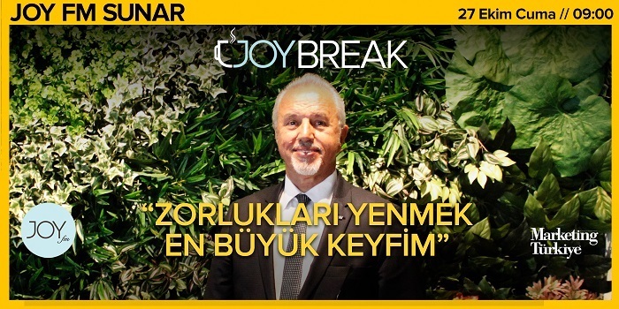 Joy Break’te Günseli Özen’in bu haftaki konuğu İnoksan Yönetim Kurulu Başkanı Vehbi Varlık Joy Break’te Günseli Özen’in bu haftaki konuğu İnoksan Yönetim Kurulu Başkanı Vehbi Varlık