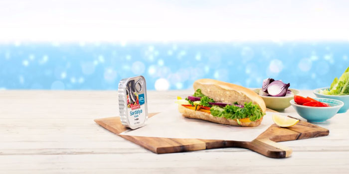 Sardalya artık reklam yıldızı