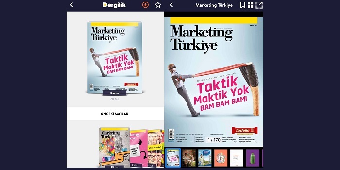 Marketing Türkiye Kasım Sayısıyla Turkcell'in Dergilik uygulamasında… Marketing Türkiye Kasım Sayısıyla Turkcell'in Dergilik uygulamasında…