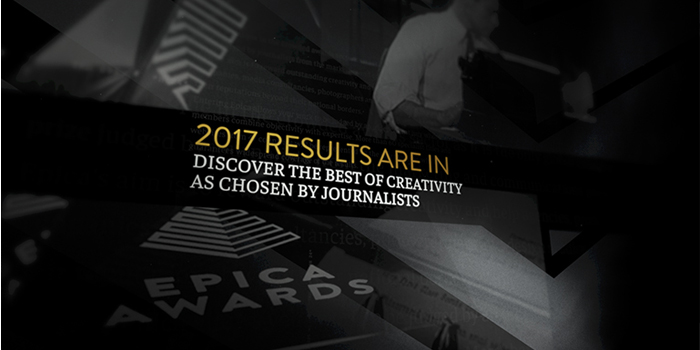 Epica Awards'un tüm kazananları belli oldu Epica Awards'un tüm kazananları belli oldu