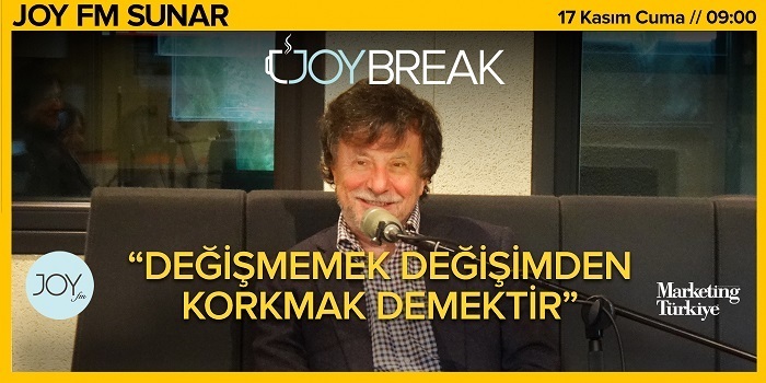 Joy Break’te Günseli Özen’in bu haftaki konuğu Eczacıbaşı Yönetim Kurulu Başkan Yardımcısı Faruk Eczacıbaşı olacak… Joy Break’te Günseli Özen’in bu haftaki konuğu Eczacıbaşı Yönetim Kurulu Başkan Yardımcısı Faruk Eczacıbaşı olacak…