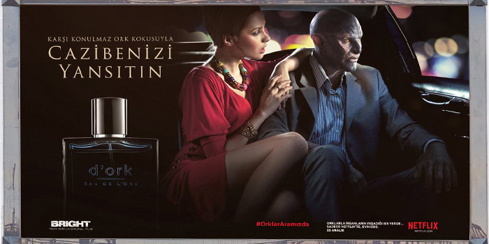 Netflix'in yeni açıkhava kampanyasında Ork'lar şehri istila etti... Netflix'in yeni açıkhava kampanyasında Ork'lar şehri istila etti...