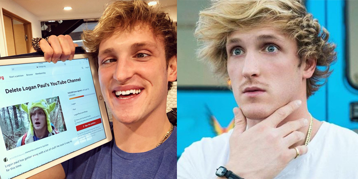 Sosyal medya fenomeni Logan Paul'un reklam gelirleri durduruldu Sosyal medya fenomeni Logan Paul'un reklam gelirleri durduruldu
