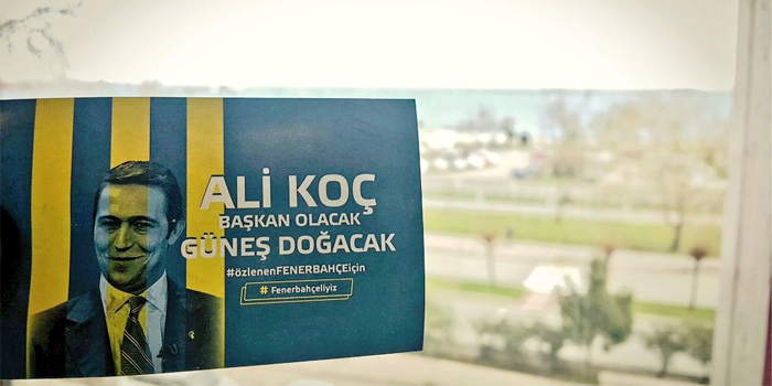 Fenerbahçe Başkan Adayı Ali Koç için yapılan yeni kampanyada sokağa inildi Fenerbahçe Başkan Adayı Ali Koç için yapılan yeni kampanyada sokağa inildi